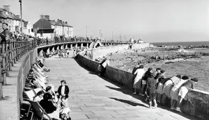 Porthcawl: Porthcawl, the Lower Promenade c1955