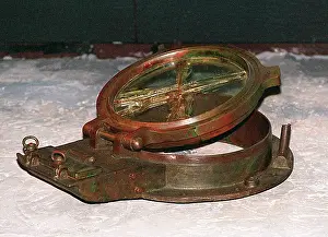 Dpa Picture Alliance Gmbh: Porthole from the Titanic Shipwreck