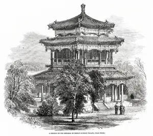 Peking: A portion of the Emperor of China's summer palace, Pekin