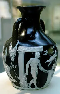 Amphora: The Portland Vase. Detail