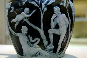 Cleopatra: The Portland Vase. Detail
