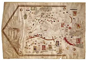 Cartographies: Portolan chart of the Mediterranean sea (1439)