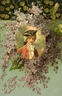 Sprays: Portrait of 18th c Man
