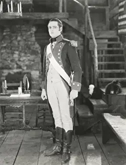 Epaulets: Portrait of 18th century soldier