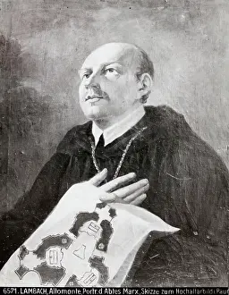 Abbeys: Portrait of Abbot Maximilian Pagl