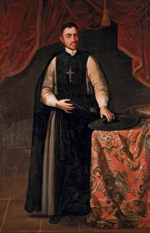 Zwettl: Portrait of abbot Melchior Zaunaggs