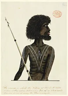 Aborigine: Portrait of an Aboriginal man