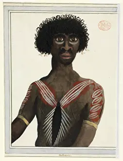 Aborigine: Portrait of an aboriginal man named Balloderree
