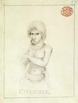 Colebee: Portrait of an Aboriginal man named Colebee