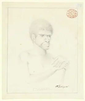 Watling: Portrait of an Aboriginal man named Colebee