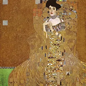 Klimt: Portrait of Adele Bloch-Bauer I, by Klimt