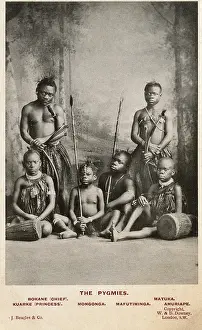Pygmy: A portrait of African Pygmy tribesmen
