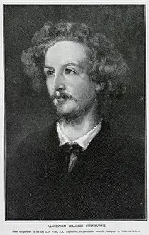 Swinburne: Portrait of Algernon Charles Swinburne
