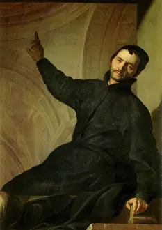 Pozzo: Portrait of Andrea Pozzo, Vasari