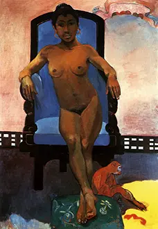 Ankles: Portrait of Annah the Javanese, by Gauguin