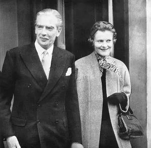 Premiership: Portrait of Anthony Eden and Lady Eden