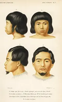 Florentino: Portrait of an Apinage boy and Malay man