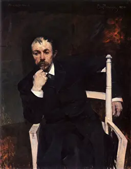 Thoughtful: Portrait of Arne Garborg