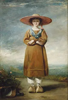 Clogs: Portrait of the Artist's Daughter