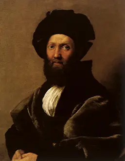 1515: Portrait of Baldassare Castiglione, by Raphael