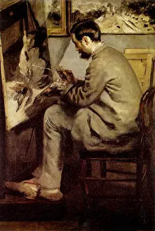 Renoir: Portrait of Bazille, by Renoir