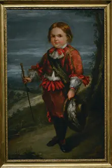 Childish: Portrait of a Boy in the 17th-century Style, by
