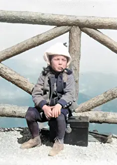 Schneeberg: Portrait of a boy at Schneeberg, Austria