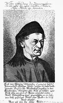 Straubing: Portrait of the builder of the Frauenkirche in Munich