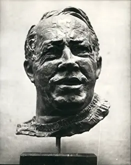 Conduit: Portrait bust of Edward Heath by Bainbridge Copnall