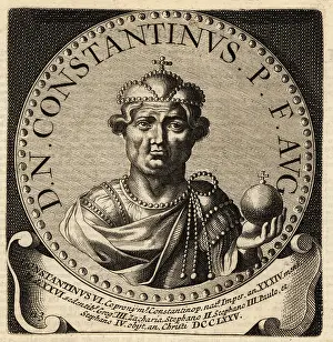 Constantinus: Portrait of Byzantine Emperor Constantine V