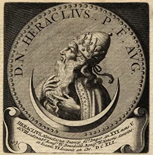 Constantinus: Portrait of Byzantine Emperor Heraclius