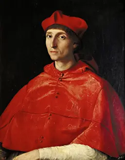 Biretta: Portrait of a Cardinal, by Raphael