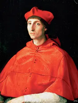 Prado: Portrait of a Cardinal, by Raphael