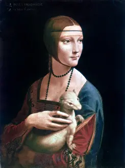 1490: Portrait of Cecilia Gallerani, Lady with an Ermine