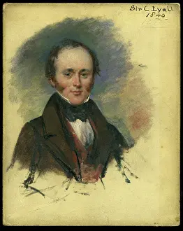 Lyell: Portrait of Charles Lyell (1797-1875)