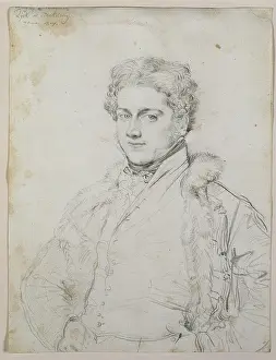 Cockerell: Portrait of Charles Robert Cockerell, by Ingres