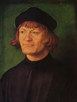 Durer: Portrait of a Clergyman, by Durer