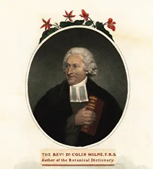 Dr. Robert John Thornton: Portrait of Colin Milne, botanist