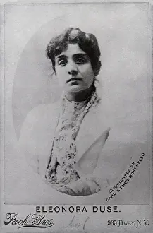 Theaters: Portrait of Comedienne Eleonora Duse