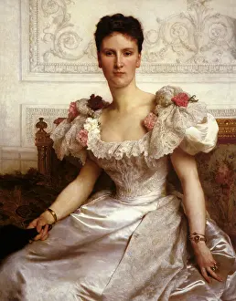 Comtesse: Portrait of Comtesse de Cambaceres, by Bouguereau
