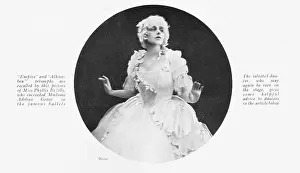 Ballets: A portrait of the dancer Phyllis Bedells, December 1923