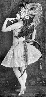 Astafieva: A portrait of the dancer Seraphine Astafieva, 1916