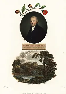 Dr. Robert John Thornton: Portrait of Daniel Rutherford, botanist