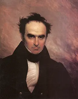 Webster: Portrait of Daniel Webster, Black Dan 1835