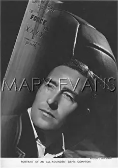 Mcbean: A portrait of Denis Compton by Angus McBean