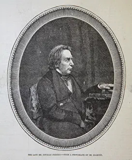 Jerrold: Portrait of Douglas Jerrold, Illustrated London