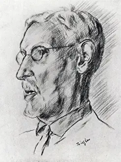 Ziegler: Portrait Drawing of a Man