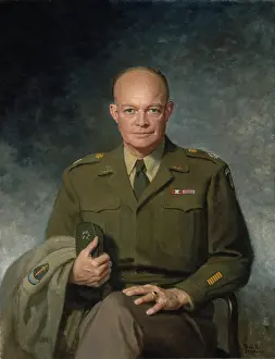 Eisenhower: Portrait of Dwight D. Eisenhower, 34th U.S. President