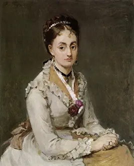 Berthe: Portrait of Edma, by Berthe Morisot