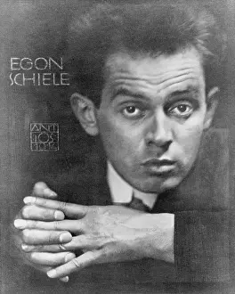 Schiele: Portrait Egon Schiele